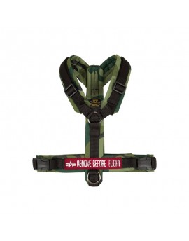 Alpha Industries Dog Harness olivecamo