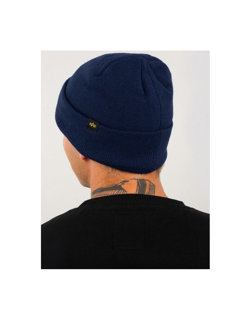 Alpha Industries X-Fit STORE beanie - Rep.Blue RIGHT