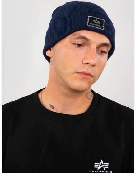 Alpha Industries X-Fit STORE - beanie RIGHT Rep.Blue