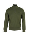 Fred Perry HALF ZIP SWEATSHIRT green